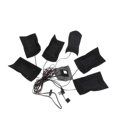 ToddMomy 1 set heating film for clothing Winterwest Winter heating pillow Heating device Heat pillow USB USB heating pillows For clothing Warmer heating mat carbon fiber adjustable Training suit