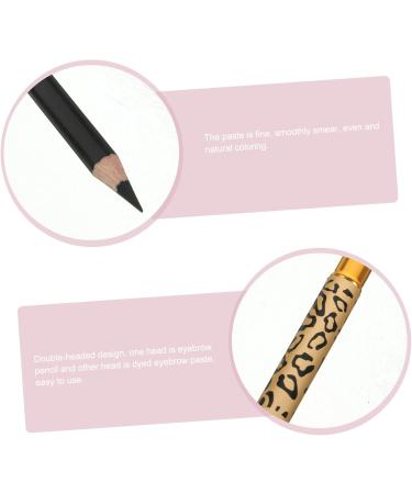 Beatifufu 2pcs Makeup Eyebrow Pencils Long Lasting Eyebrow Pencils Double Head Eyebrow Pencil Eyebrow Pencil Brush 1 count (Pack of 1) Black - Buy Online on GoSupps.com