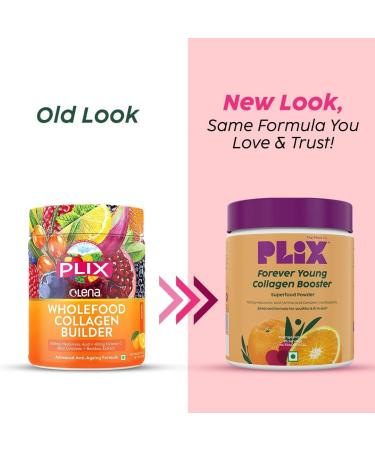 YANG Collagen Supplement Powder to support Skin Elasticity Firmness & Youthful Glow | 100% Plant-based with Hyaluronic & Vitamin C | For Women & Men | Orange Flavour Pack of 1 - Buy Online on GoSupps.com