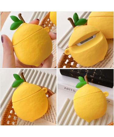 UKCOCO 1Pc Lemon Headphone Case Wireless Earphone Case Earphone Sleeve Headset case Earphone Shell Cute Skin Case Earbud Case Cover Clear Case Earphone Cover Silica Gel Simple Pro2 Yellow 9x6x4cm - Buy Online on GoSupps.com