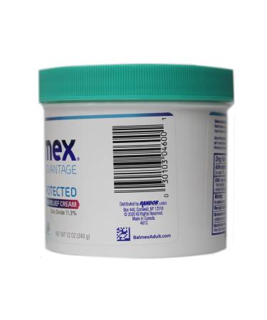 Balmex Adult Care Rash Cream 12 oz - Pack of 9 - Buy Online on GoSupps.com