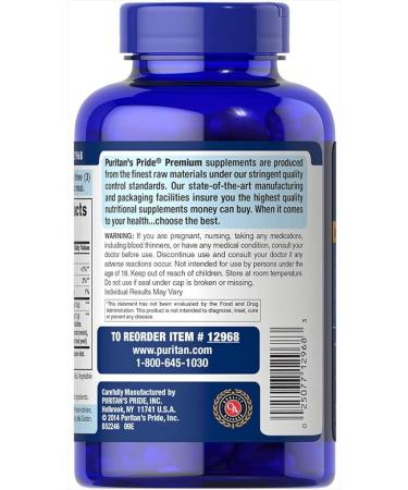 Puritan's Pride Glucosamine Chondroitin & MSM Supplement - 3 Per Day Formula - Buy Online on GoSupps.com
