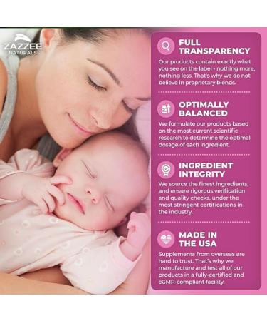 Zazzee PREGNOSITOL Powder - 6 Month Supply - Myo-Inositol and D-Chiro-Inositol Fertility Blend - Vegan and Non-GMO - 183 Servings - Buy Online on GoSupps.com