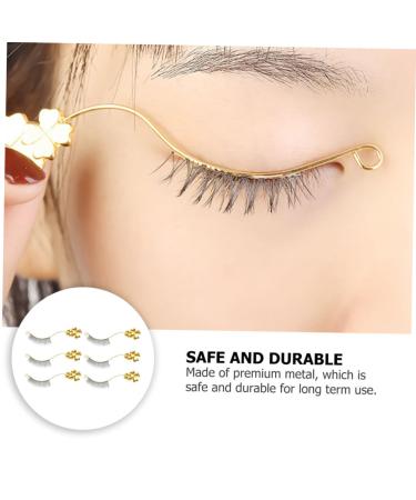 FOMIYES 6pairs Eyelash Lash Display Fake Lashes Magnetic with Tool Magnetic Tryout Wand Eyelash Separator Eyelash Applicator Tool Salon Rose Electroplating Process Fake Eyelashes - Buy Online on GoSupps.com