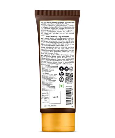 Coconut Hydrating Face Wash 100mL - Nourishing & Refreshing Cleanser for All Skin Types | International Shipping Available - Buy Online on GoSupps.com