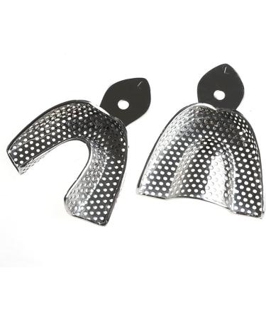 UINMYREO Stainless Steel Impression Trays - Set of 6 Pairs for Denture Orthodontics - Buy Online on GoSupps.com
