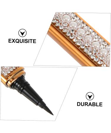 FOMIYES 2pcs Self Adhesive Mascara Lash Accessories Eyeliner Pencil Cosmetic Accessories No Smudge Cosmetics 1 count (Pack of 1) Goldenx2pcs - Buy Online on GoSupps.com