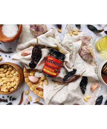 Gran Luchito Mexican Chili Gift Set - Authentic Chipotle Paste Salsa Macha & Chipotle Lime Jars | Perfect International Gift - Buy Online on GoSupps.com