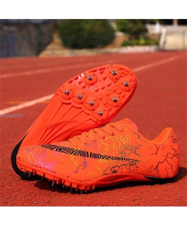 KAEAEILSS Long-Distance Track and Field Spikes - Men and Women - Orange - Size 9 - Buy Online on GoSupps.com