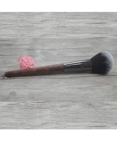 RN BEAUTY Sandalwood Makeup Brush Set - Professional Thick & Dense Synthetic Kabuki Brushes for Powder, Foundation, Blush, Bronzer, Contour - Mineral Blending Buffing Face Blender - Buy Online on GoSupps.com