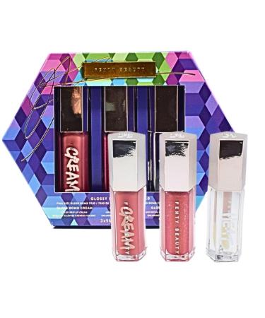 Fenty Beauty by Rihanna Glossy Posse Volume 6.0 Full-Size Gloss Bomb Trio