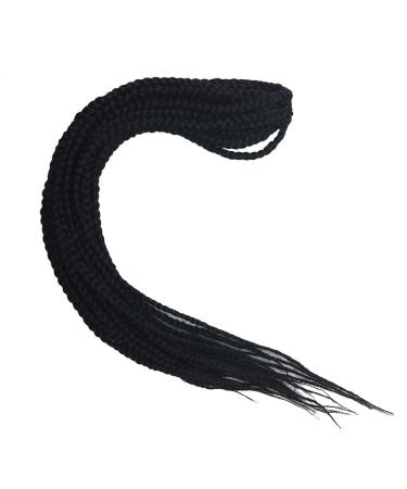 Coolbers 20 Inch Box Braids Crochet Hair Extensions - Ombre Synthetic Crochet Braids for Black Women (20 Inch 1B) - Buy Online on GoSupps.com