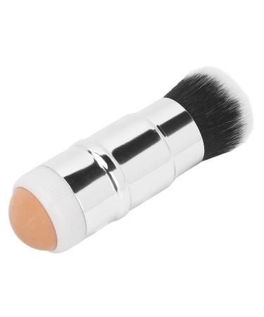 2 in 1 Oil Control Face Roller Stone Oil Absorbing Volcanic Face Roller Oil Absorbing Volcanic Roller Face Oil Absorbing Roller for Female Girls Makeup Massage Beauty (Coffee)