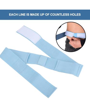 Hiraith Peritoneal Dialysis Conduit Belt Adjustable Breathable Abdominal Back Support (S) S Blue - Buy Online on GoSupps.com