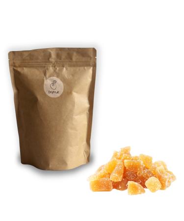 Ginger cubes mildly sweetened with sugar coating soft ginger candied 1Kg