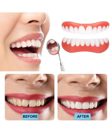 Buy High-Quality False Teeth Veneers | Cosmetic Tooth Covers & Provisional Dentures for a Perfect Smile - Buy Online on GoSupps.com