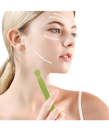 Buy Minkissy 2-Piece Jade Acupressure Gua Sha Massage Set | Acupuncture Pen & Facial Massage Tool for Pain Relief - International Shipping Available - Buy Online on GoSupps.com