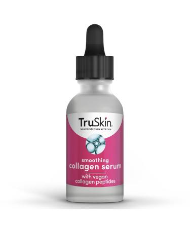 TruSkin Collagen Peptides Serum for Face Vegan Collagen Ceramides & Superfruits for Radiant Skin 1 fl. Oz International Shipping - Buy Online on GoSupps.com