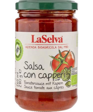 LaSelva La Selva Organic Tomato Sauce with Capsules (2 x 280 g)
