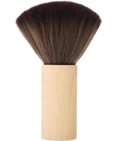 Demeras Barber Neck Duster Tool 15x6x4 Barber Cleaning Wood Handle Hair Sweep Brush Hairdressing Neck Face Duster Tool - Buy Online on GoSupps.com
