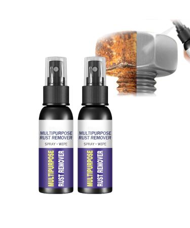 INHLUGLK Multipurpose Rust Remover Spray Anti Rust Inhibitor Derusting Spray Car Rust Removal Spray Metal Paint Cleaner Spray Remover Cleaning (2PCS)