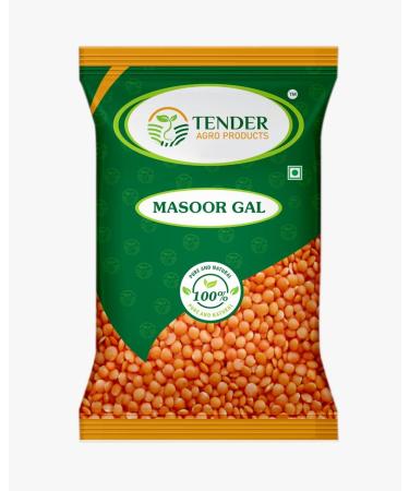 TENDER AGRO PRODUCTS Hygienically Processed Natural Masoor Dal with More Protein and Iron Rich No Added Preservatives (5 Kg) 11.02 Lbs Pack