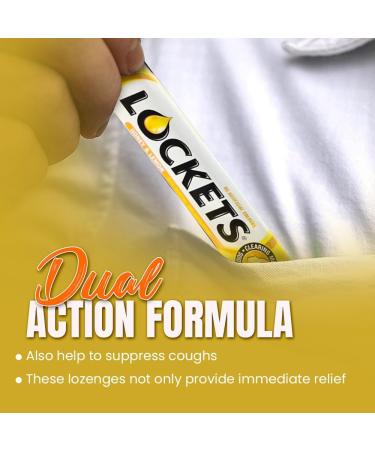 Lockets Lozenges 4 x 41g Honey and Lemon Flavor - VR Angel - Buy Online on GoSupps.com
