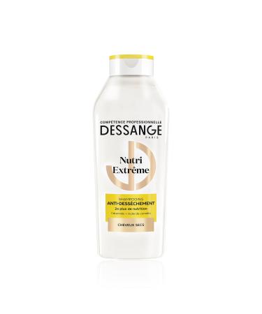 DESSANGE - Shampoing Nutri-Extr me - Formule Enrichie En C ramide & Huile De Cam lia - Anti-Dess chement - Nourrit Prot ge & Adoucit - Cheveux Secs - 280ml 280 ml (Lot de 1) 280mL