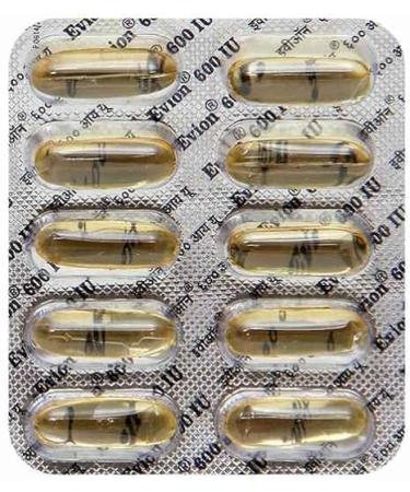 MAGICHOOD 100 Evion Capsules Vitamin E for Glowing Face Strong Hair Acne Nails Glowing Skin 600mg for Control Hair Lossess