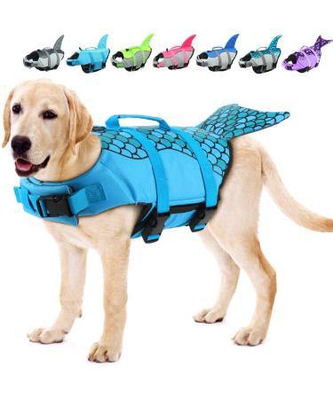Emust dog vest dog swimming vest for small medium -sized large dogs with a rescue handle W up. - Buy Online on GoSupps.com