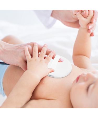 Sibba 4 Inch Round Powder Puff - 4Pcs Ultra Soft & Washable Velour Makeup Tool for Face & Body | Reusable Loose Powder Applicator - Buy Online on GoSupps.com