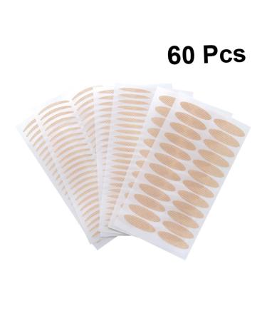 FOMIYES 60 Sheets Stickers Make up Kit Invisible Double Eyelid Paste Adhesive Tape Makeup Tools Man Hooded M As Shown - Buy Online on GoSupps.com