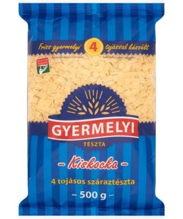 Gyermelyi Mini Squers Pasta (Kiskocka) 500g Pack of 2  - Buy Online on GoSupps.com