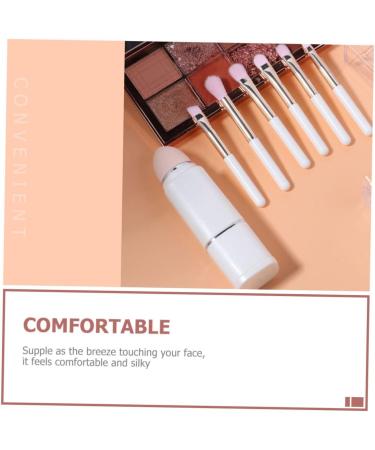 Beavorty 3 Sets Makeup Brush Set Sponge Brow Brush Facial Kit Eye Shadow Brush Eye Shadows Brush Make up Brush Makeup Brush for Girls Cosmetics Brush White Travel Tool Artificial Fiber Face - Buy Online on GoSupps.com