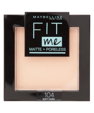 Maybelline New York Gemey Fit Me powder matt antipores 104 Nu 104 Soft Ivory. - Buy Online on GoSupps.com