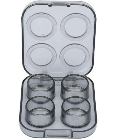 DEKAIM Contact Lens Container Kit - Transparent Portable Storage for Women & Girls (Gray) - International Shipping Available - Buy Online on GoSupps.com