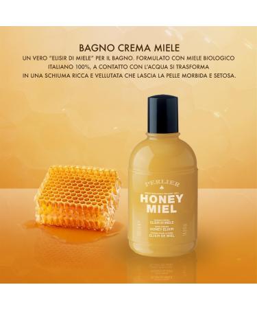 Perlier Honey Miel Bath Cream 500ml | Italian Elixir for Luxurious Skin Care - International Shipping Available - Buy Online on GoSupps.com