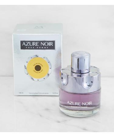AZURE NOIR Citrus Aromatic fragrance for Men's Cologne 3.4 Oz EDT Eau de Parfum. - Buy Online on GoSupps.com