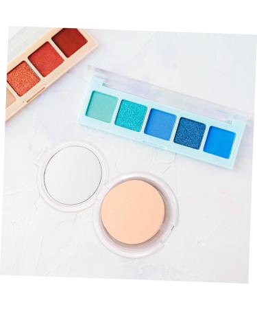 EXCEART 2pcs Toiletry Containers Mini Containers Compact Case Foundation Box Travel Eyebrow Powder Portable - Buy Online on GoSupps.com