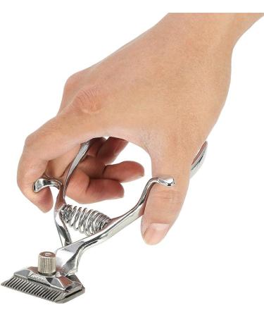 Hand Hair Clipper - Stainless Steel Manual Hair Trimmer | Low Noise Classic Non-Electric Haircut Tool for Precision Grooming - Buy Online on GoSupps.com