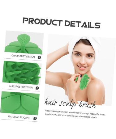 Buy Tovinanna 2-in-1 Scalp Massage Brush | Silicone Shampoo Massager for Hair and Scalp | Portable Handheld Scrubber - Buy Online on GoSupps.com