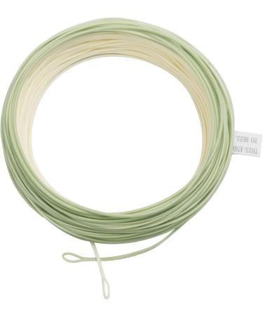 Maximumcatch troutlite dt fly cord 3/4/5/6f 90ft Double Tafer Flying cord with 2 loops beige/gray/sage real trout LT (5f)