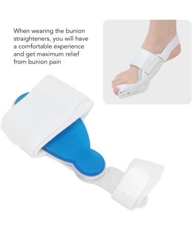 Aqur2020 Orthopedic Toe Straighteners Bunion Corrector | Hardened Gel Gasket | Day & Overnight Support | Adjustable for Overlapping Toes | Men - White - Buy Online on GoSupps.com