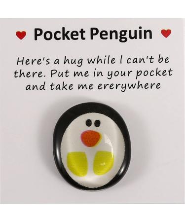 Pocket Penguin Hug Penguin Gifts A Little Pocket Penguin Hug Pocket Hug Penguin Decoration Penguin Pocket Keepsake Ornament Encourage Gift Mini Pocket Penguin Hug for Lovers Family Friends Gifts As Picture
