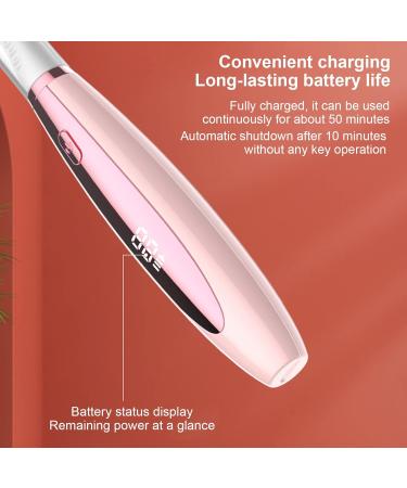 Heated Eyelash Curler - Electric USB Rechargeable | 3 Temperature Modes for Long Lasting Curls (Pink - Buy Online on GoSupps.com