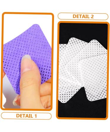 Ipetboom 3 Nail Wipe for Glue Cleaning Lint Nail Wipes Lint Wipes Nail Polish Removing Pads No Lint Nail Wipes Glue for Lashes Manicure Remover Melt Blown Material - Buy Online on GoSupps.com