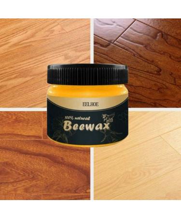 Rodam 2pcs Wood Seasoning Beewax Furniture Care Home Cleaning Multipurpose Natural Beeswax Furniture Care Complete Solution Beeswax Wood Polish Waterproof & Wear-Resistant Beeswax Polish -2.99oz/pcs - Buy Online on GoSupps.com