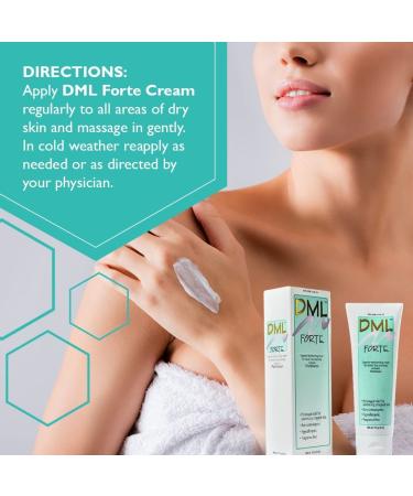 DML Forte Cream 4 Oz - Pack of 2 | Hydrating Skin Moisturizer - Buy Online on GoSupps.com