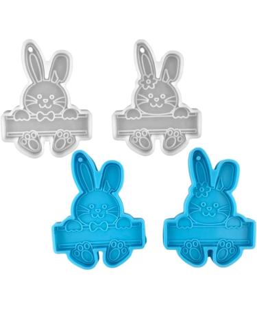 COHEALI 20 Pcs Rabbit Mold Candy Mold Gummy Mold Easter Earrings Mold Key Chain Molds Portable Lovers Tag - Buy Online on GoSupps.com