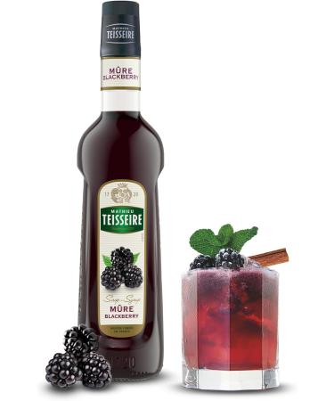 Mathieu Teisseire Blackberry Syrup for drinks iced teas lemonades cocktails sodas smoothies lattes hot chocolates 70 - Buy Online on GoSupps.com